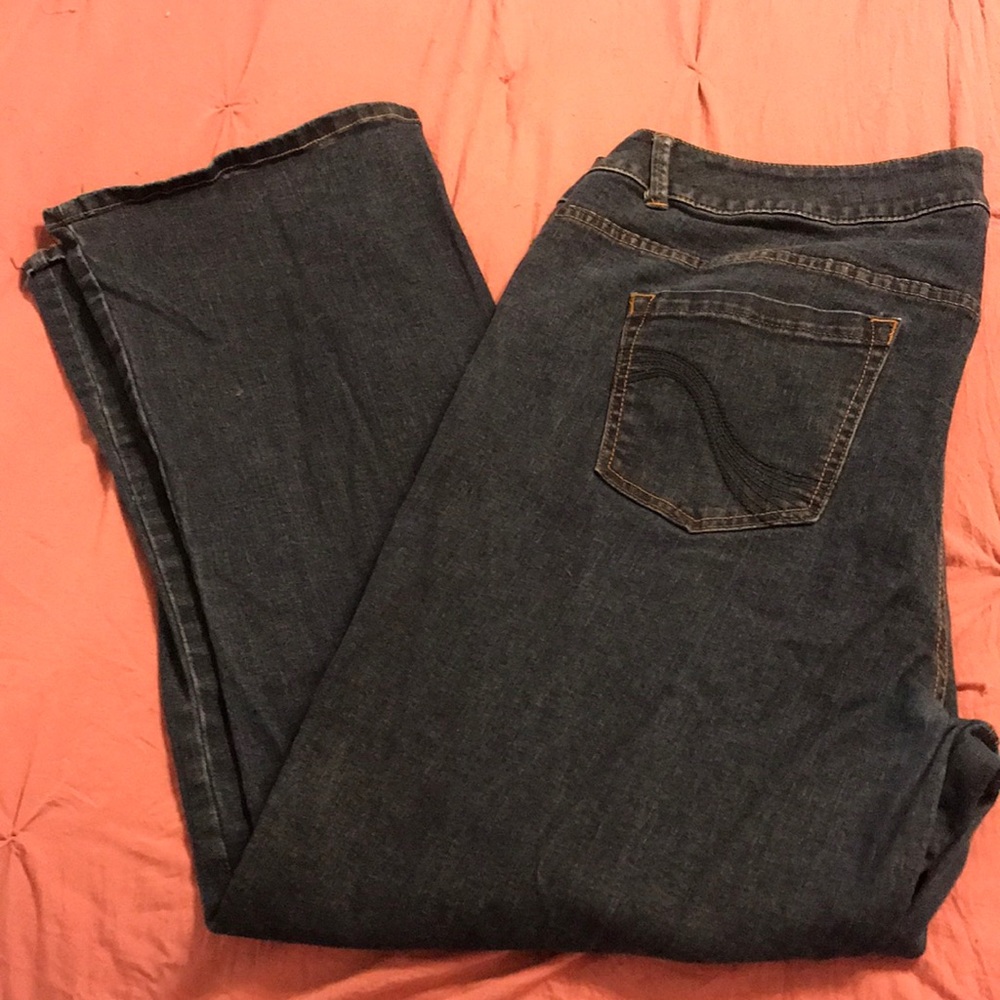 Lane Bryant slim boot jeans size 24